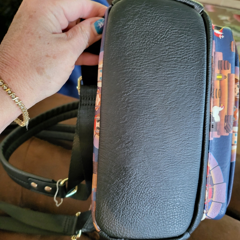 Disney Parks Pirates Of The Caribbean Loungefly  Pirate Mini Backpack - Blue - Picture 5 of 6